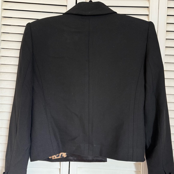 Cropped double breasted tuxedo - Picture 4 of 6